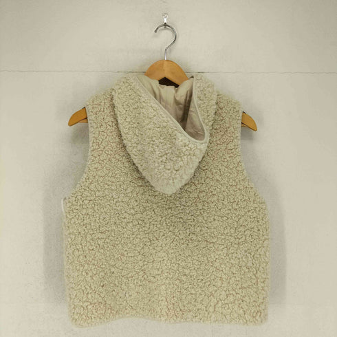 ザラ ZARA ボア フーディーベスト レディース import:XS