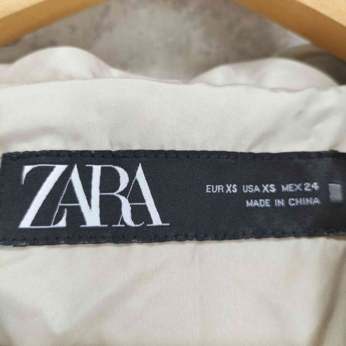 ザラ ZARA ボア フーディーベスト レディース import:XS