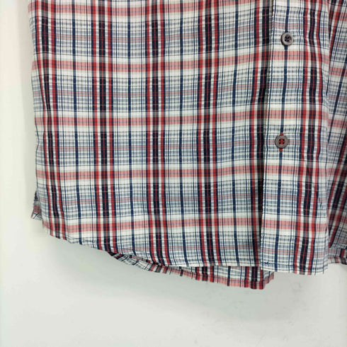 サロモン SALOMON 半袖チェックシャツ メンズ XL
