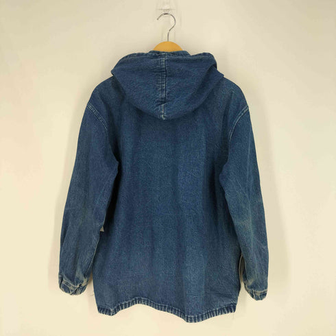 フーデッド デニムジップジャケット メンズ