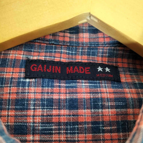 ガイジンメイド GAIJIN MADE コットンレギュラーカラーシャツ メンズ JPN:2