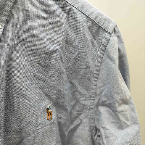 ポロバイラルフローレン Polo by RALPH LAUREN 緑タグ ポニー 刺繍 B.D オックスフォード シャツ メンズ 170