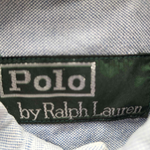 ポロバイラルフローレン Polo by RALPH LAUREN 緑タグ ポニー 刺繍 B.D オックスフォード シャツ メンズ 170