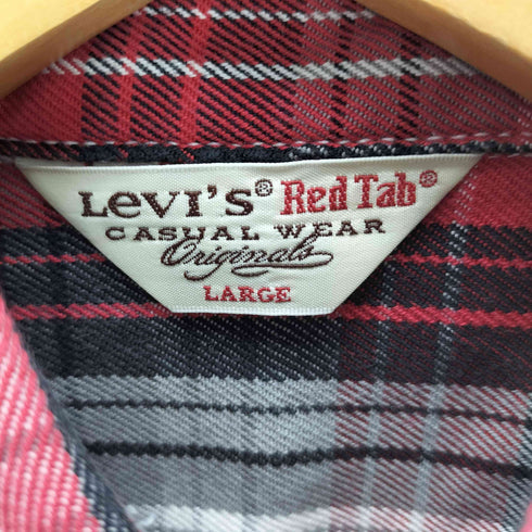 リーバイスレッドタブ Levis RED TAB 00S フランネルワークシャツ メンズ JPN:L