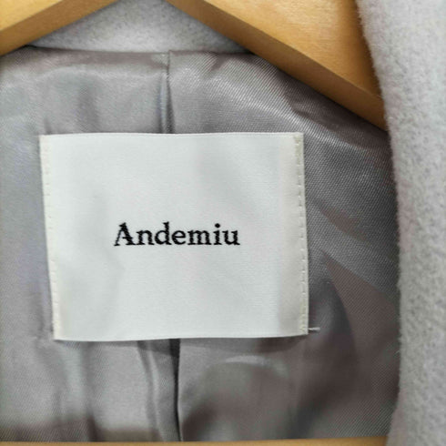アンデミュウ Andemiu BAILA ウール混 チェスターコート レディース JPN:S