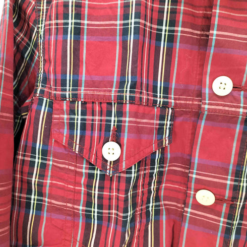 リーバイスレッドタブ Levis RED TAB タータンチェック 両フラップ シャツジャケット メンズ JPN:M