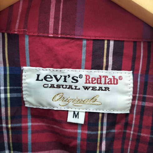 リーバイスレッドタブ Levis RED TAB タータンチェック 両フラップ シャツジャケット メンズ JPN:M