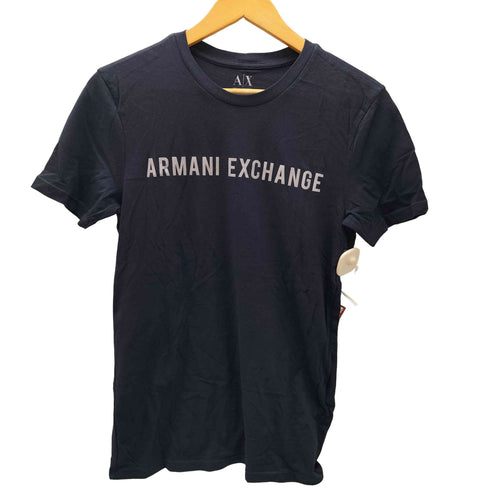 アルマーニエクスチェンジ ARMANI EXCHANGE ロゴプリント クルーネックTシャツ レディース import:XS
