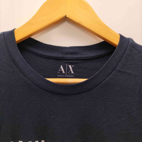 アルマーニエクスチェンジ ARMANI EXCHANGE ロゴプリント クルーネックTシャツ レディース import:XS