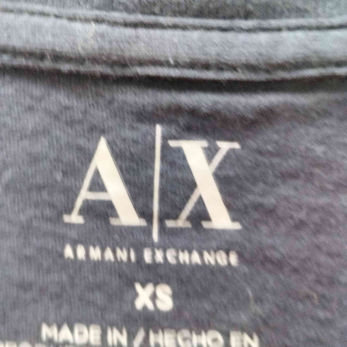 アルマーニエクスチェンジ ARMANI EXCHANGE ロゴプリント クルーネックTシャツ レディース import:XS