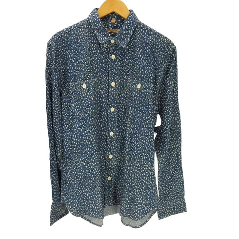 リーバイスメイドアンドクラフテッド Levis Made & Crafted レオパード柄 L/Sシャツ メンズ JPN:2