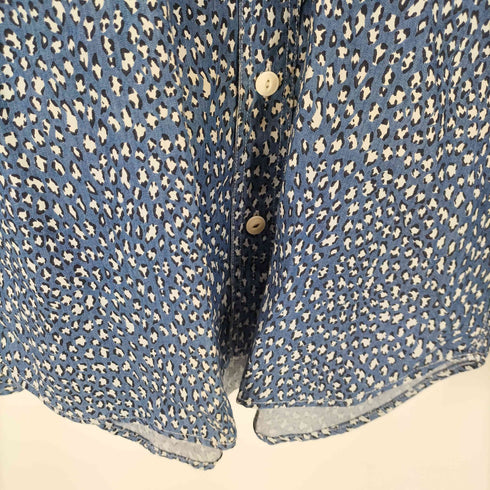 リーバイスメイドアンドクラフテッド Levis Made & Crafted レオパード柄 L/Sシャツ メンズ JPN:2