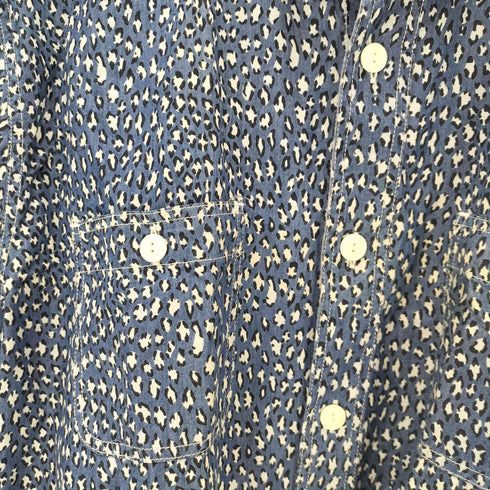 リーバイスメイドアンドクラフテッド Levis Made & Crafted レオパード柄 L/Sシャツ メンズ JPN:2