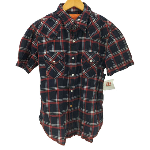 リーバイスメイドアンドクラフテッド Levis Made & Crafted チェック柄 ウエスタン半袖シャツ メンズ JPN:M
