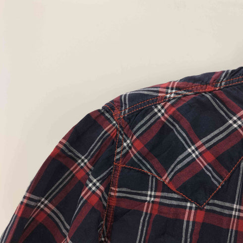 リーバイスメイドアンドクラフテッド Levis Made & Crafted チェック柄 ウエスタン半袖シャツ メンズ JPN:M