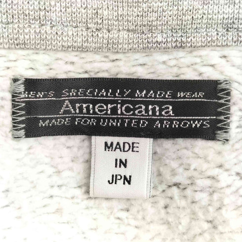 アメリカーナ Americana ショールカラー スウェットカーディガン レディース M
