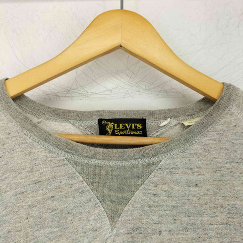 リーバイス Levis 50s復刻 sport wear 前V クルーネックスウェット 霜降り 2トーン メンズ JPN:M