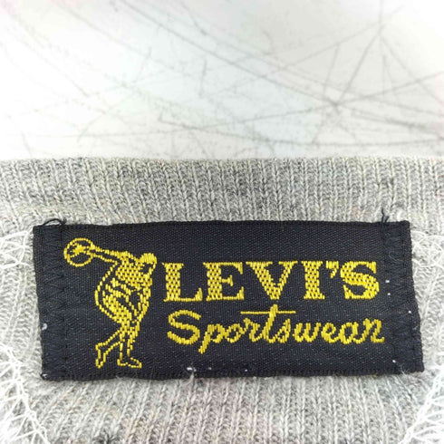 リーバイス Levis 50s復刻 sport wear 前V クルーネックスウェット 霜降り 2トーン メンズ JPN:M