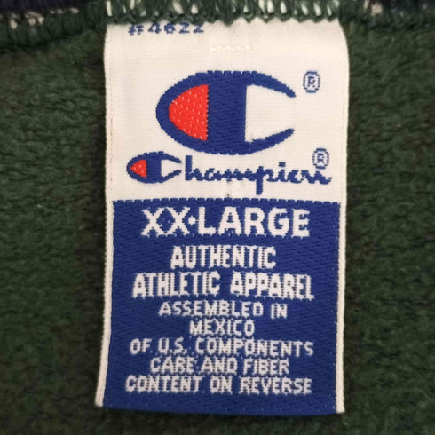 チャンピオン Champion 90s 刺繍 リブライン クルーネックスウェット メンズ XXL