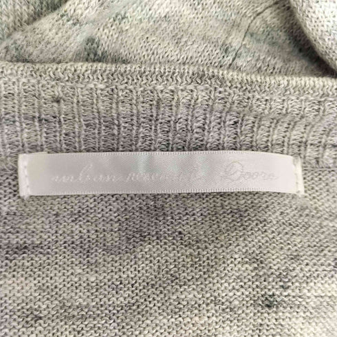 アーバンリサーチドアーズ URBAN RESEARCH DOORS リネンVネックカーディガン レディース ONE SIZE