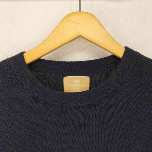 ナイジェルケーボン NIGEL CABOURN エルボーパッチ ウール混ニット レディース 6