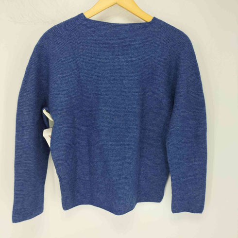 ジェイプレス J.PRESS ウール混 Vネックニットセーター レディース M