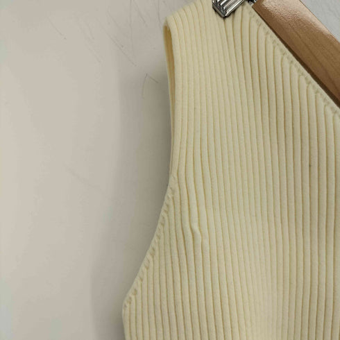 eaphi one sholder rib knit レディース FREE