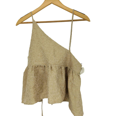 eaphi flower jacquard peplum tops レディース FREE