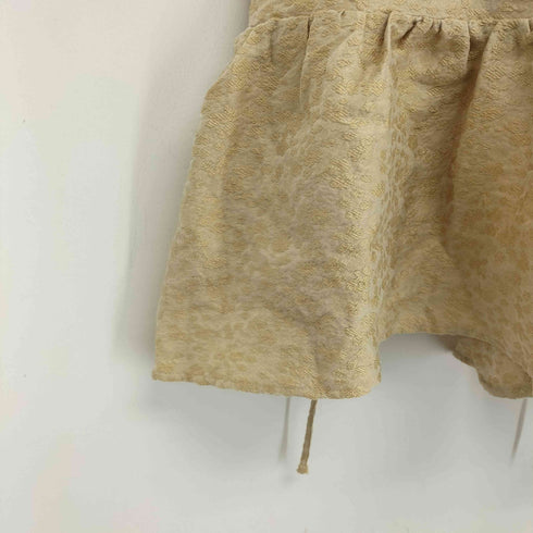 eaphi flower jacquard peplum tops レディース FREE
