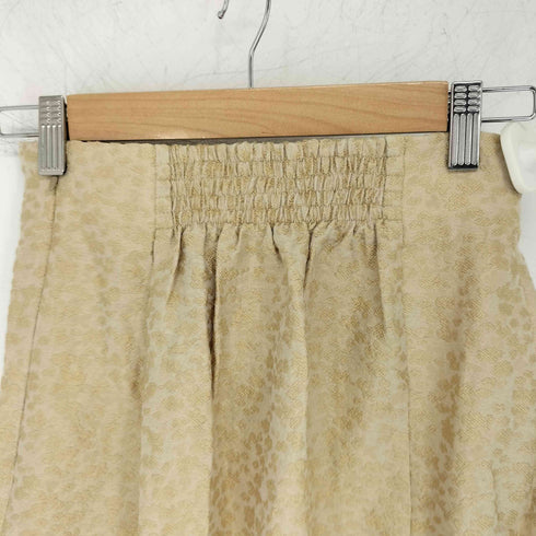 eaphi flower jacquard slit skirt レディース short