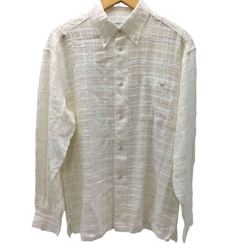 サンタフェ santa fe シースルー BDシャツ メンズ JPN:48