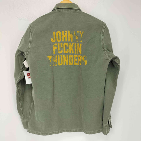 ヒステリックグラマー HYSTERIC GLAMOUR 刺繍ミリタリーシャツ メンズ import:S