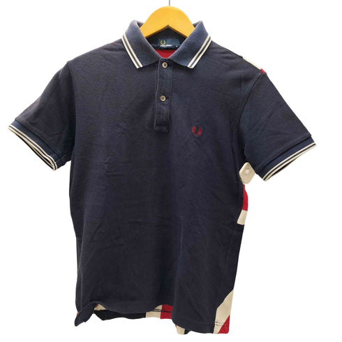 フレッドペリー FRED PERRY ユニオンジャック ロゴ刺繍 鹿の子 S/Sポロシャツ メンズ import:M