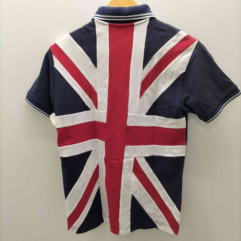 フレッドペリー FRED PERRY ユニオンジャック ロゴ刺繍 鹿の子 S/Sポロシャツ メンズ import:M