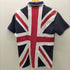 フレッドペリー FRED PERRY ユニオンジャック ロゴ刺繍 鹿の子 S/Sポロシャツ メンズ import:M