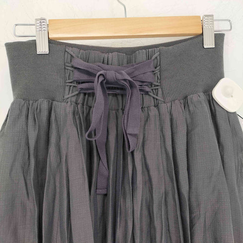 アンドクチュール And Couture リブ ティアードスカート レディース FREE