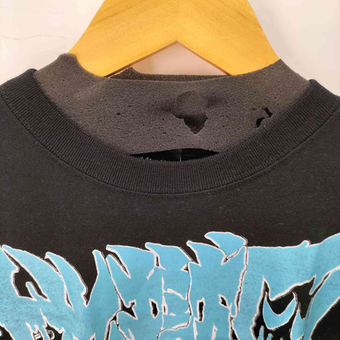 ハードコアチョコレート HARDCORE CHOCOLATE TOO YOUNG TO DIE 両面プリントTシャツ メンズ JPN:S