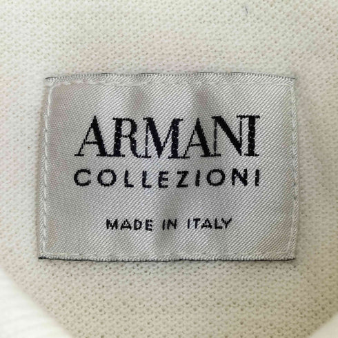 アルマーニコレツィオーニ ARMANI COLLEZIONI ロゴ刺繍 ポロシャツ メンズ