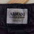 アルマーニコレツィオーニ ARMANI COLLEZIONI ラムスキン ワイドストレート レザーパンツ メンズ 48