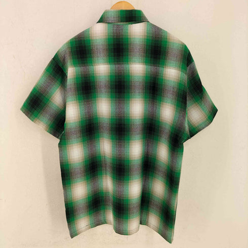 キャルトップ CALTOP #2000 オンブレチェック S/Sシャツ メンズ import:S