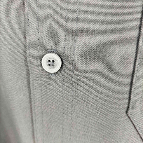 キャルトップ CALTOP #1000 PLAIN L/S サテン シャツ メンズ import:S