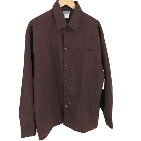 キャルトップ CALTOP #1000 PLAIN L/S サテン シャツ メンズ import:S