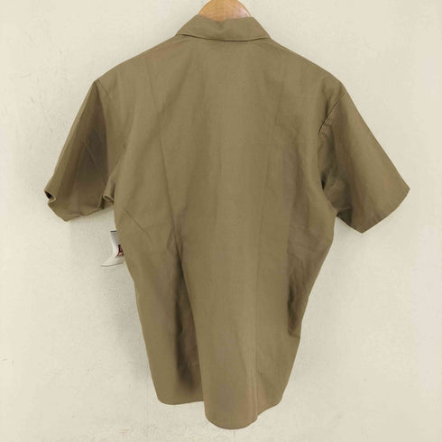 ベンデイビス BEN DAVIS 70-80s USA製 ロケットTALON ハーフジップ S/S ワークシャツ メンズ import:M