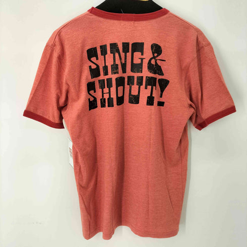 グッドオルアンドコー GOOD OL&CO キャラクタープリント リンガーTシャツ メンズ JPN:L