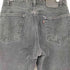 リーバイス Levis 90S MADE IN USA 517 BOOT CUT 後染め ブラックデニムパンツ メンズ 34×34