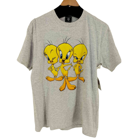 ワーナーブラザーズスタジオストア WARNER BROS STUDIO STORE 90s USA製 キャラクター プリント Tシャツ メンズ import:M