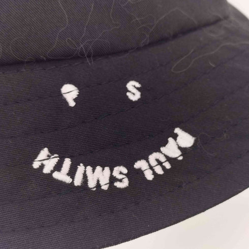 ピーエスポールスミス PS Paul Smith 刺繍ロゴ スマイルバケットハット レディース