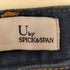 ユーバイスピックアンドスパン U by SPICK&SPAN ハイウエストフレアデニム レディース 34