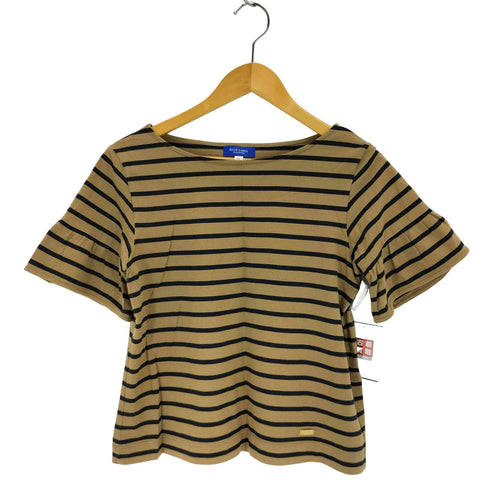 ブルーレーベルクレストブリッジ BLUE LABEL CRESTBRIDGE ボートネックS/SボーダーTシャツ レディース JPN:38