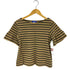 ブルーレーベルクレストブリッジ BLUE LABEL CRESTBRIDGE ボートネックS/SボーダーTシャツ レディース JPN:38